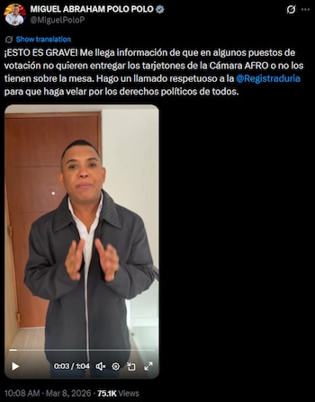 Polo Polo denunció irregularidades en