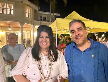 La diplomática era una frecuente