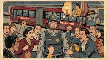 Transmilenio - Vigilantes - Agresiones