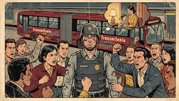 Transmileno registra más de 200 agresiones a vigilantes del sistema, gremio recuerda que los guardas tienen “una familia esperando en casa”