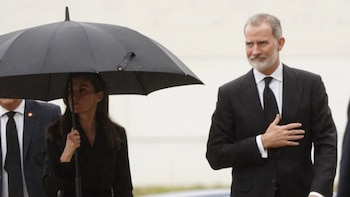 Los reyes Felipe y Letizia,