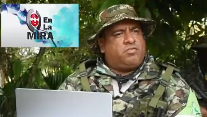 Alias Araña lideró los Comandos de Frontera desde 2019 y consolidó rutas clave para el narcotráfico en Colombia - crédito Canal NTV/Facebook