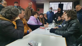 Milei en La Matanza