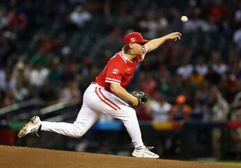 El pitcher canadiense, Rob Zastryzny,