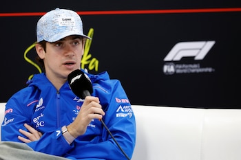 Colapinto habló con la F1 tras sumar su primer punto con Alpine en China (EFE/EPA/FRANCK ROBICHON)