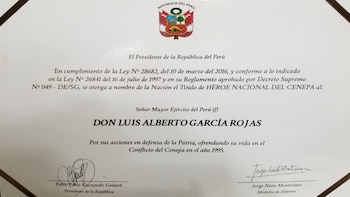 La historia del mayor García