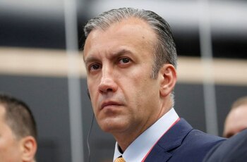 Tareck El Aissami, en un