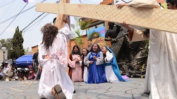 Así se vivió la Pasión de Cristo en Iztapalapa durante el Viernes Santo 2026