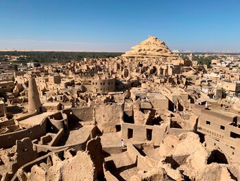 La ciudad fortificada de Shali.