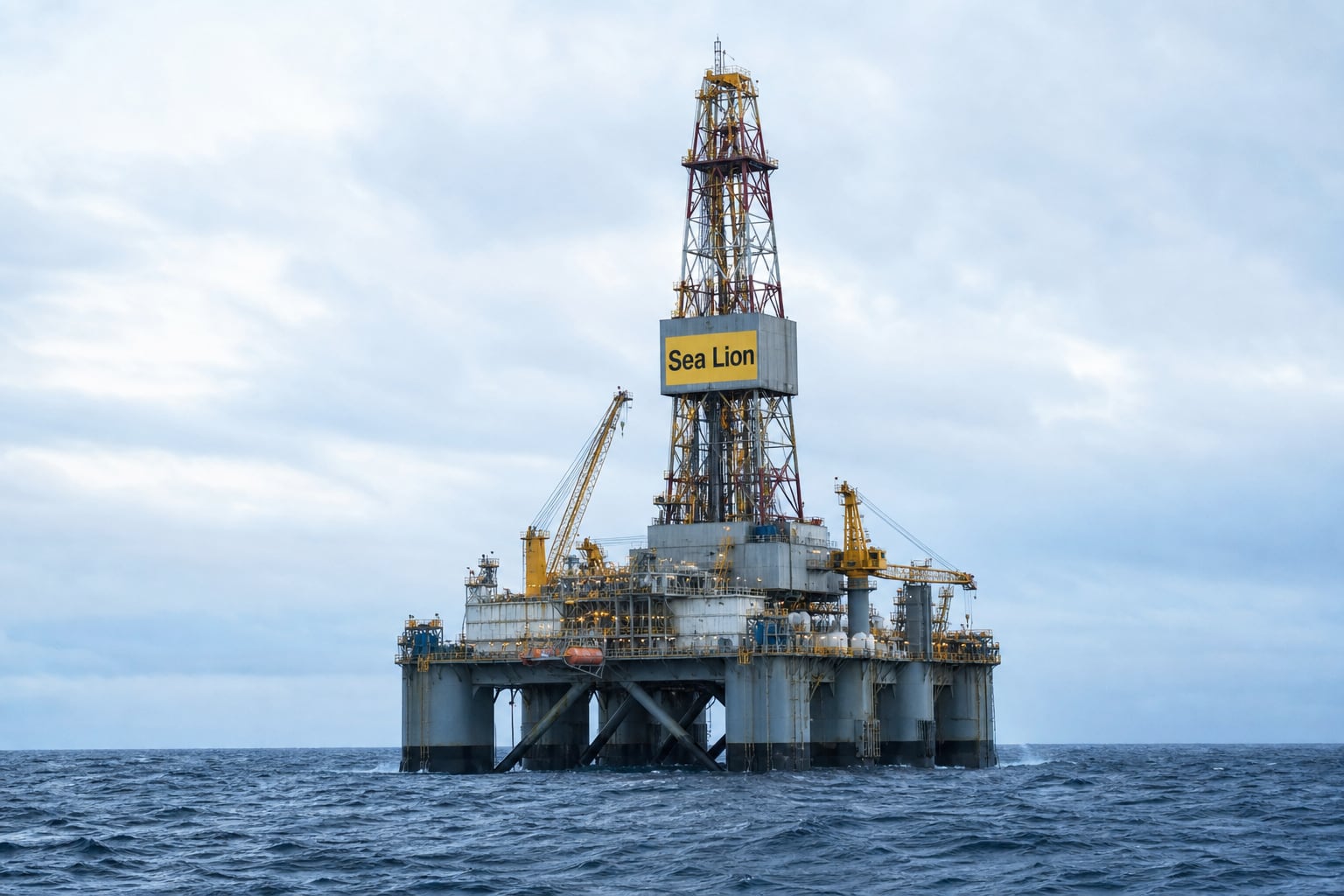 El proyecto completo contempla la construcción de más de 60 pozos submarinos. (Imagen Ilustrativa Infobae)