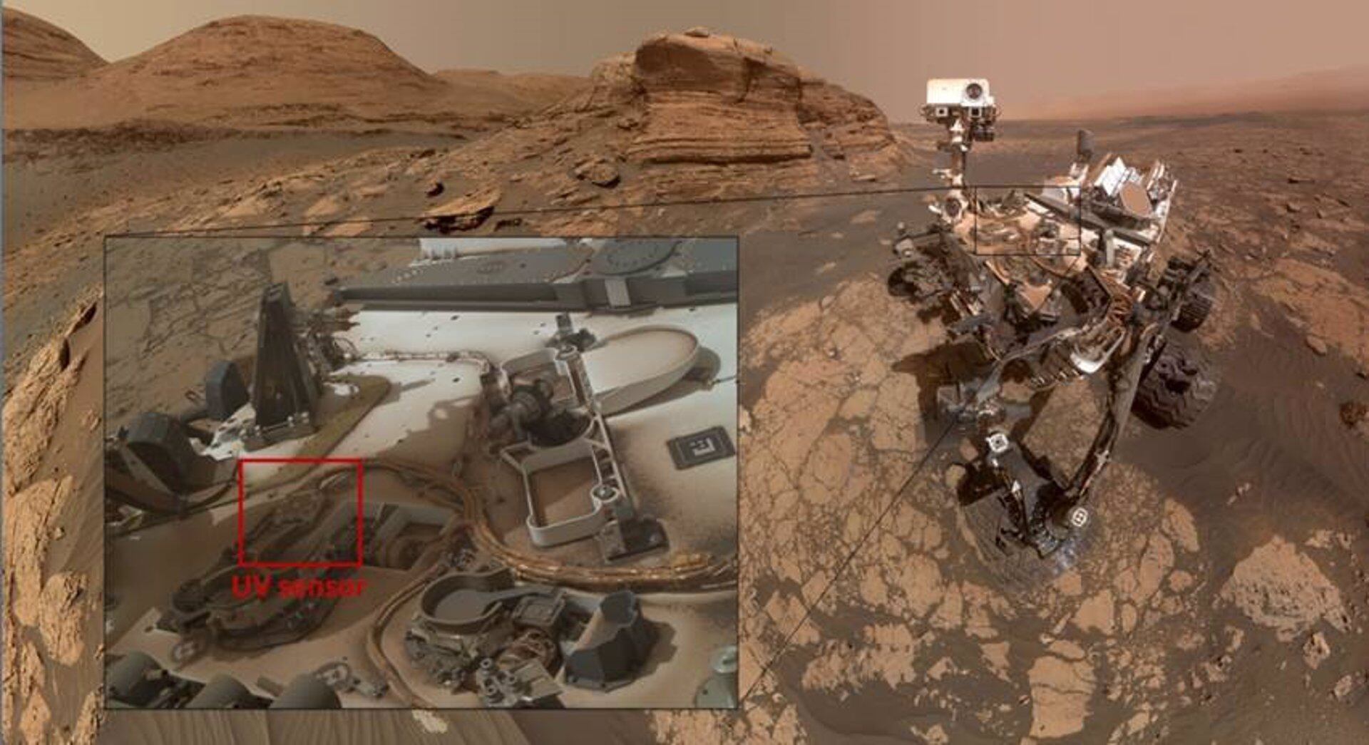 Por primera vez se detectaron descargas eléctricas dentro de remolinos de polvo en la atmósfera marciana(NASA. / NASA/JPL-CALTECH/MSSS / CSIC)