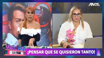 Magaly Medina intenta comunicarse con