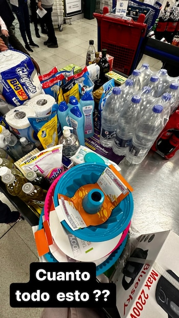 Barby Franco mostró los productos