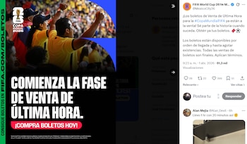 Con una demanda histórica y la venta activa hasta el final del torneo, la FIFA recomienda estar atentos y actuar rápido para no quedarse fuera del mayor evento futbolístico del mundo. (X/ @MexicoCity26)