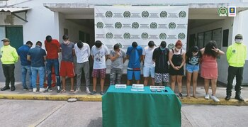 Los capturados deberán responder por