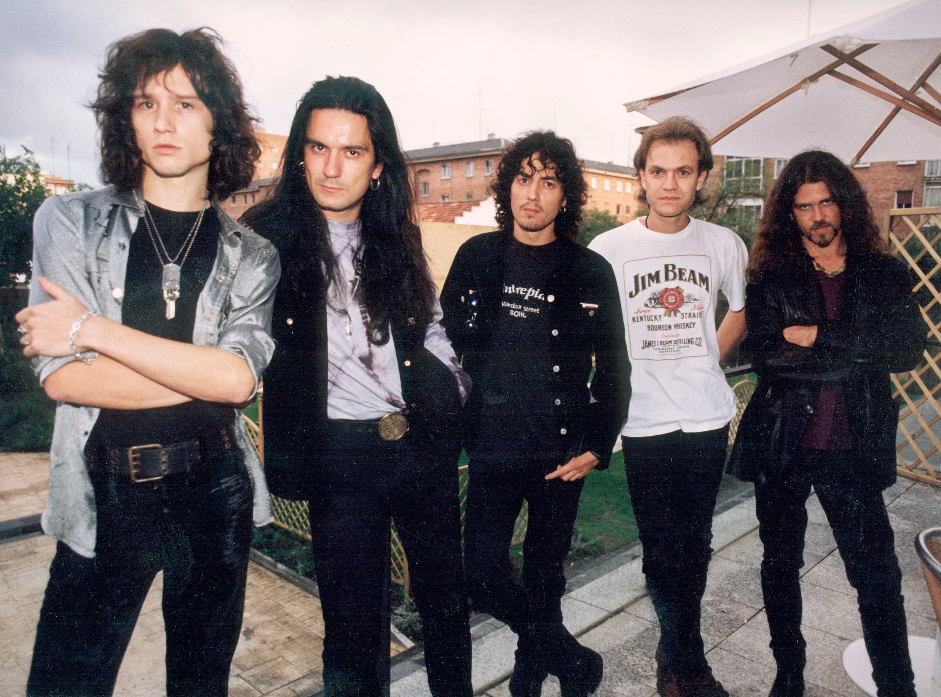 Los componentes del grupo musical