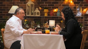 Pedro y Daniela en su