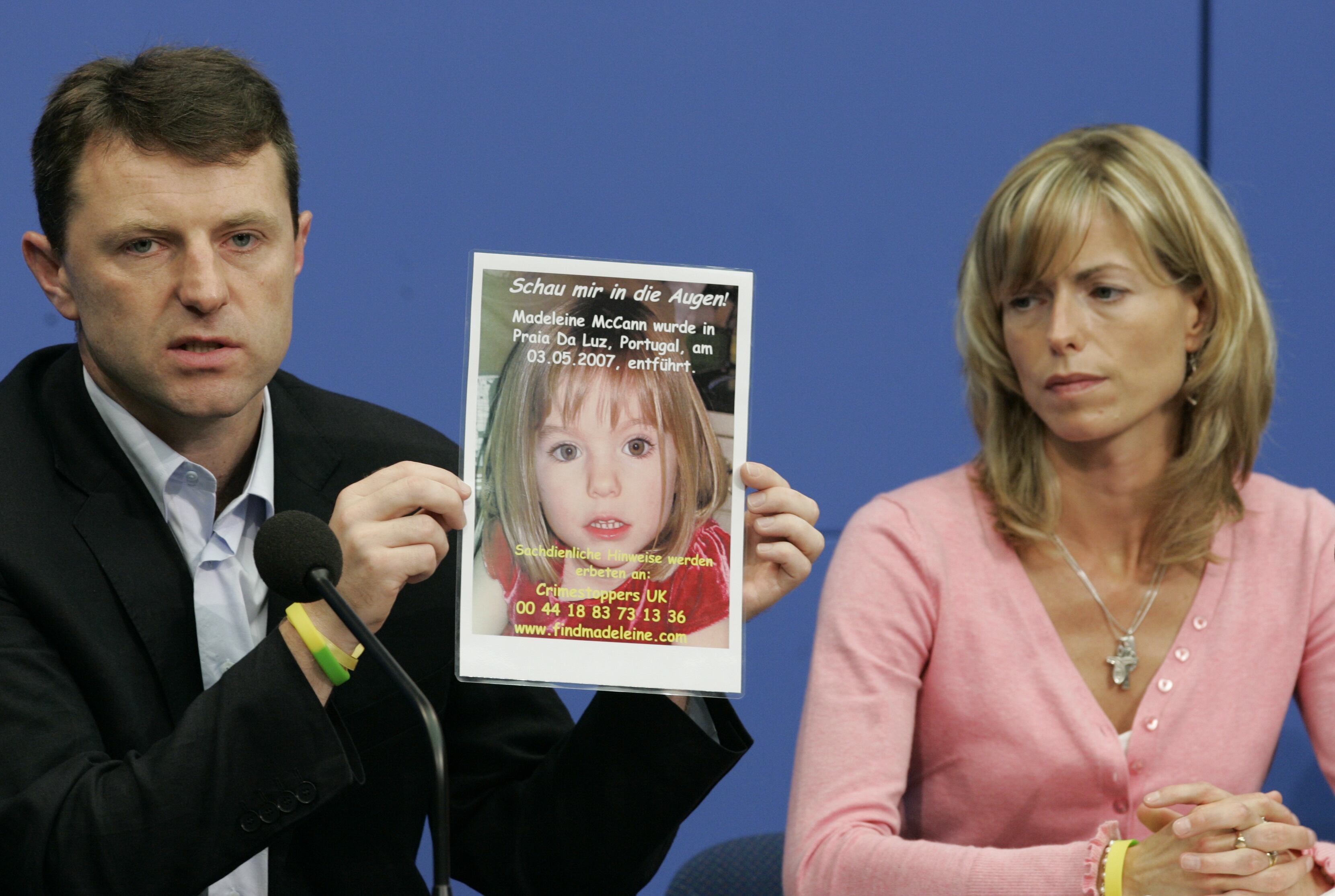 Imagen de los padres de Madeleine McCann en Alemania. Soeren Stache/dpa-Zentralbild/dp