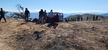 Hay seis personas sobrevivientes por