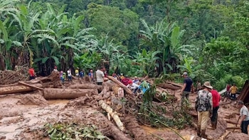 Cuatro muertos, entre ellos dos menores, por un deslizamiento de tierra en el Caribe norte de Nicaragua