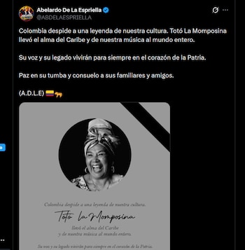 Abelardo de la Espriella - crédito @ABDELAESPRIELLA/X