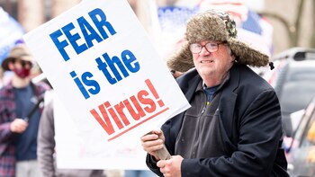 "El miedo es el virus",