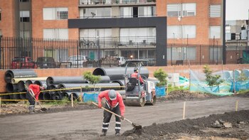En Bogotá, carril de la