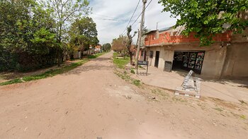 Barrio Matera donde se produjo el femicidio en Merlo