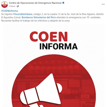 Incendio en vivienda de El