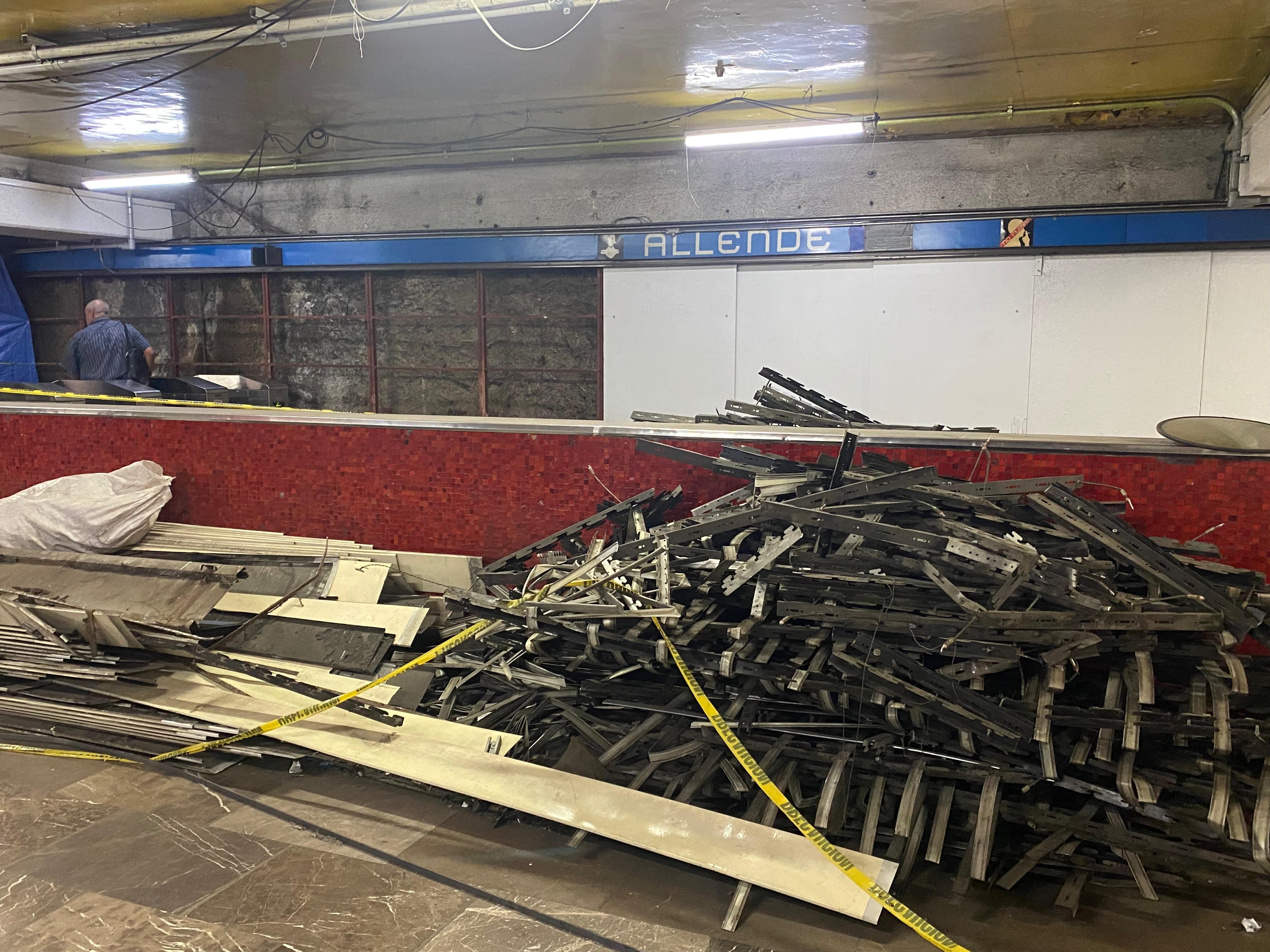 Desde el 30 de abril, las estaciones Portales y Nativitas permanecen cerradas de forma indefinida por obras en los andenes. Además, del 1 al 3 de mayo, la operación se limitó a dos tramos: de Tasqueña a Xola y de Cuatro Caminos a Pino Suárez. (Infobae-Itzallana)
