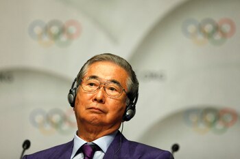 FILE PHOTO: Governor of Tokyo, Shintaro Ishihara holds a news conference after the Tokyo bid committee presented the city of Tokyo's candidature for the 2016 Olympic Games to IOC members during the 121st IOC session in Copenhagen October 2, 2009. The IOC will decide the host of the 2016 Summer Olympics later today. REUTERS/Pawel Kopczynski /File Photo