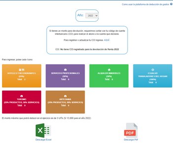 En cada ícono podrás ver