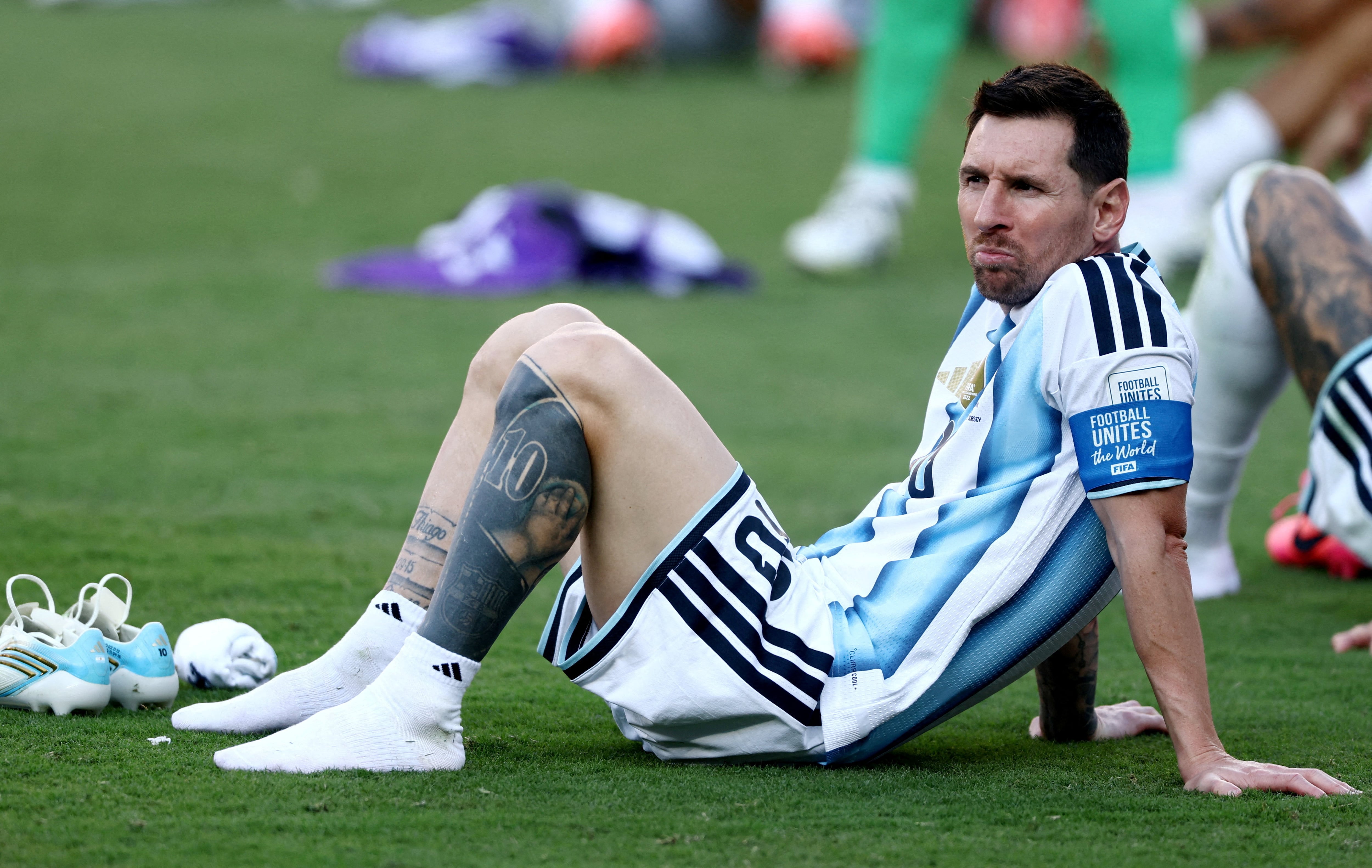 Luego de la final en el Mundial 2026 Lionel Messi anunció su retiro de la selección argentina (REUTERS/Lee Smith/File Photo)