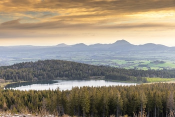 Lago de servières, en Francia