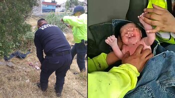 Policías Municipales encontraron al bebé