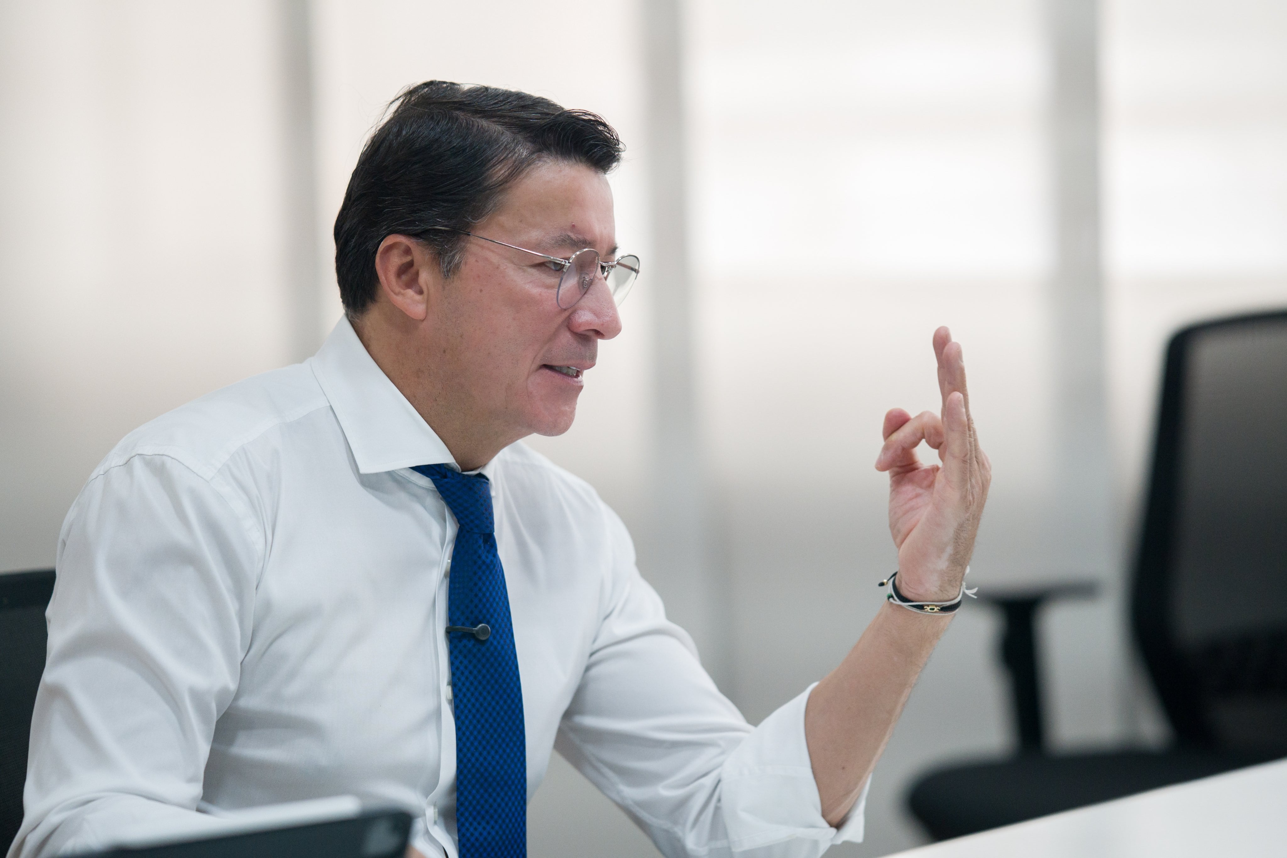 El registro manual y la auditoría de actas garantizan la seguridad de las elecciones presidenciales en Colombia, según ha indicado el registrador Hernán Penagos - crédito @Registraduria/X