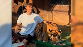 Las exóticas vacaciones de una