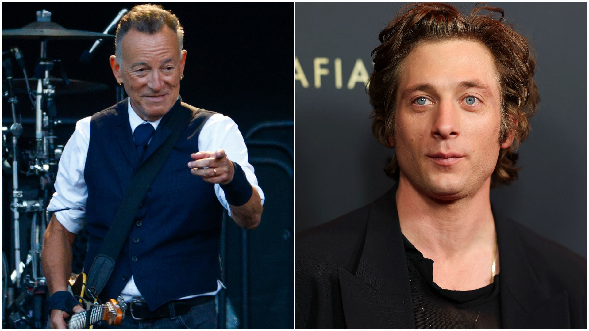 Bruce Springsteen estuvo presente en el set de