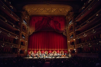 La vida es hoy gala solidaria de la orquesta academica del teatro colon - Esteban Bullrich