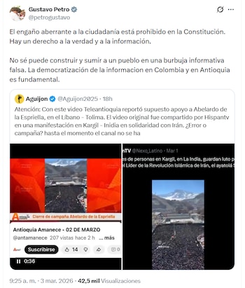 - crédito @petrogustavo/X