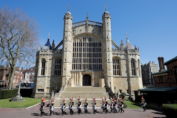 Una vista del Castillo de Windsor, fortaleza donde la familia real ha vivido grandes momentos