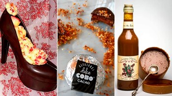 Alfajores de cerveza, trufas de