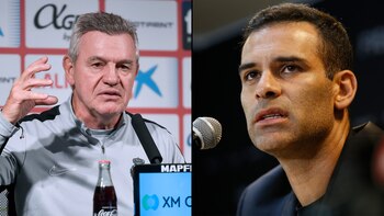 Javier Aguirre y Rafa Márquez
