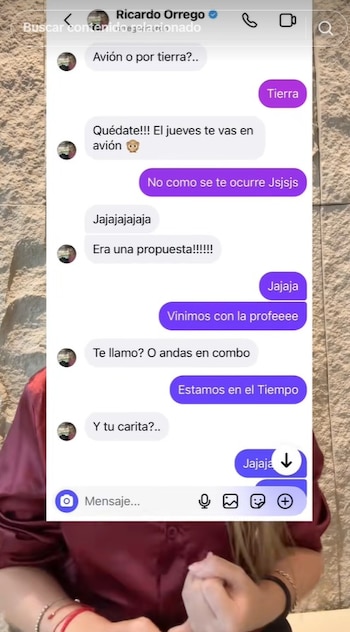 Ricardo Orrego vuelve al centro de la conversación pública tras el contundente mensaje de Daniela Díaz - crédito danieladiaz0479/tiktok
