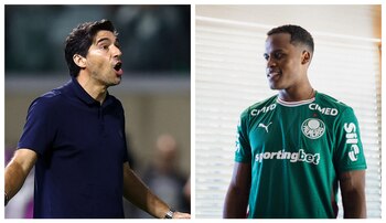 El técnico de Palmeiras, Abel