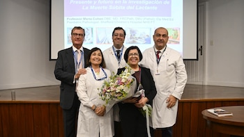 La patóloga Marta Cohen recibió