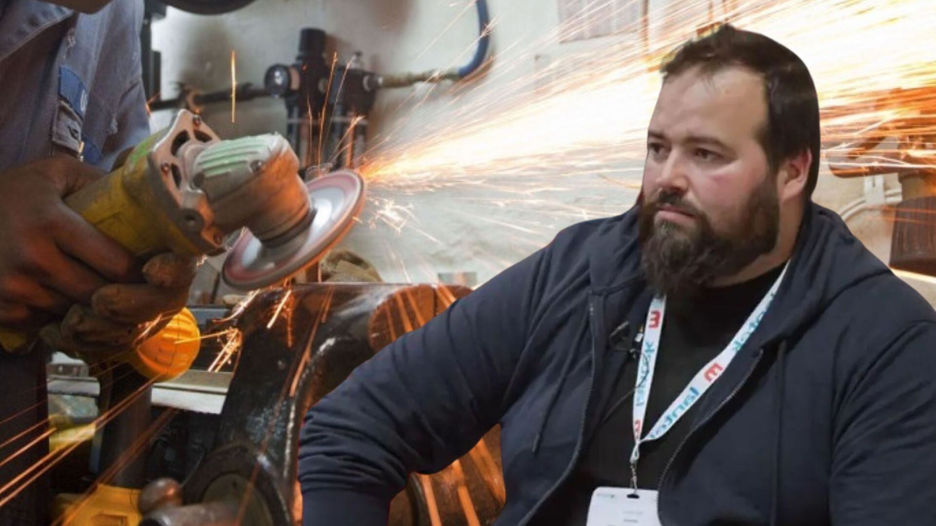 Blas Martín, dueño de un taller: “Tengo que pagar lo mismo por una persona de prácticas que por otra que tiene 20 años de experiencia” (Montaje Infobae)