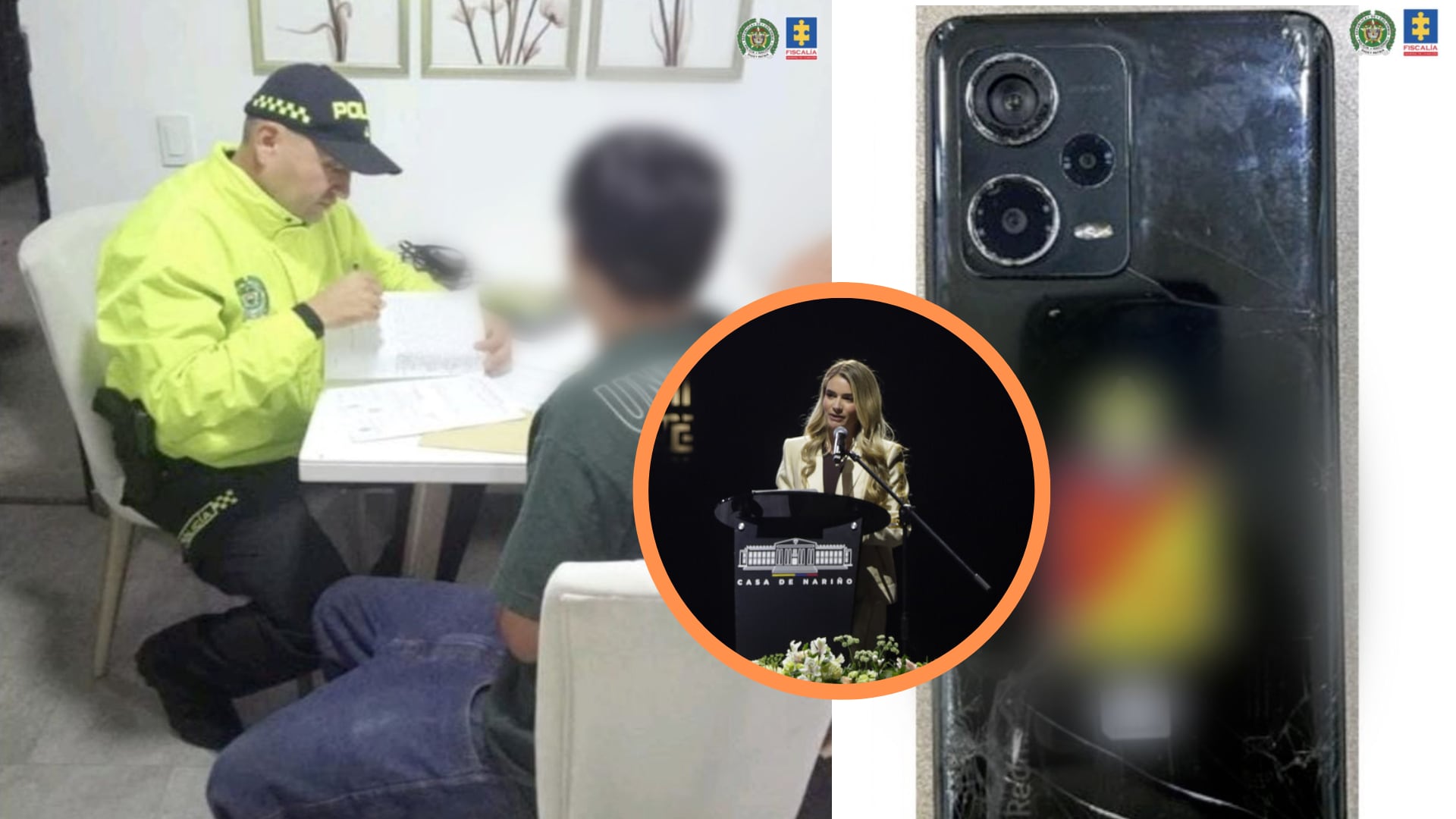 Los mensaje habrían contenido amenazas contra la vida e integridad de la primera dama y su familia - crédito Fiscalía