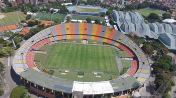 Panorámica del estadio Atanasio Girardot