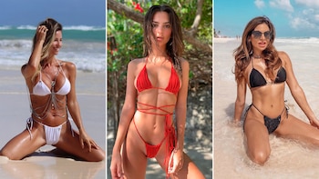 La bikini arrugada, al estilo